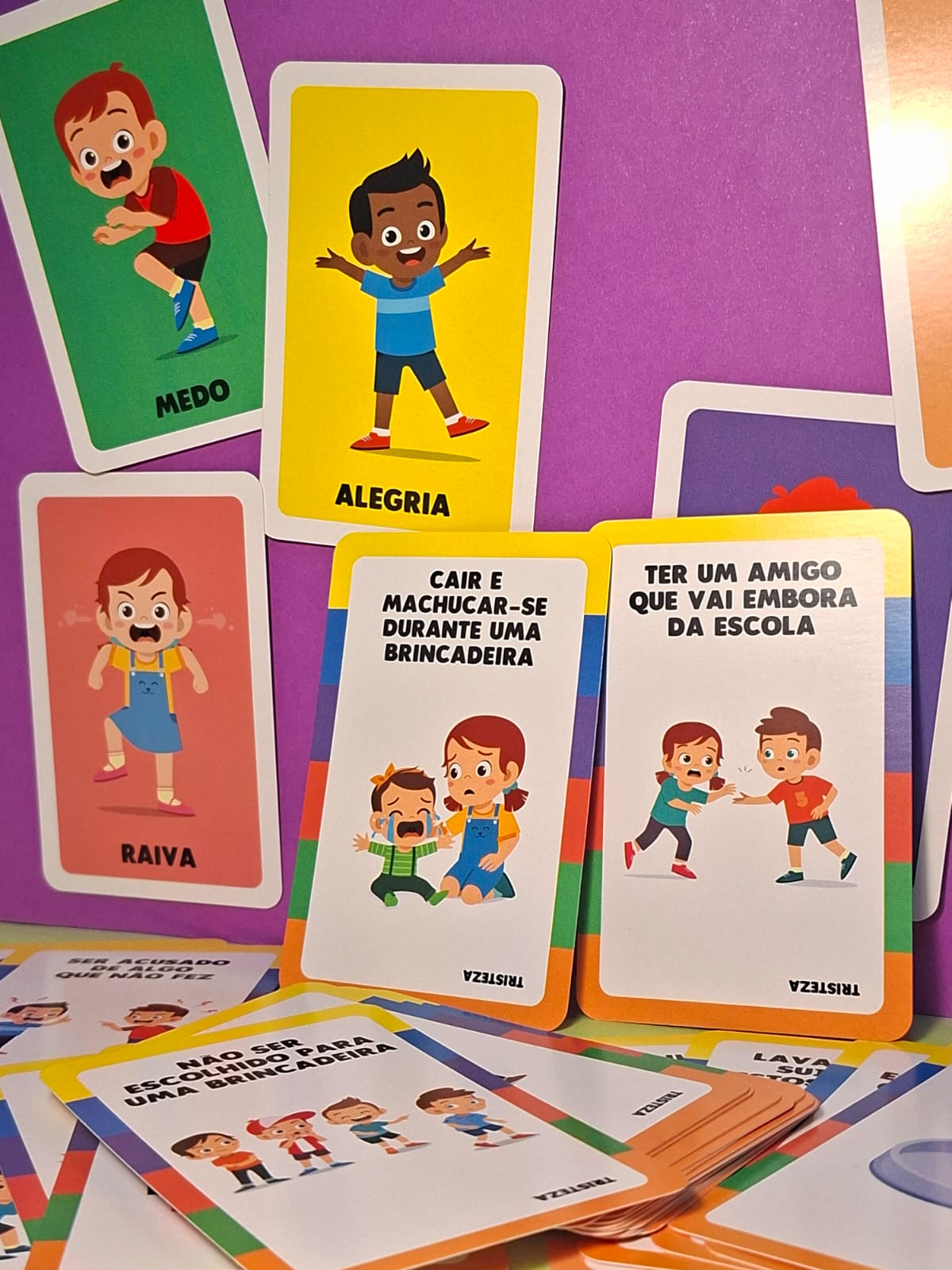 Jogo Educa Emoções – 34 Cartas