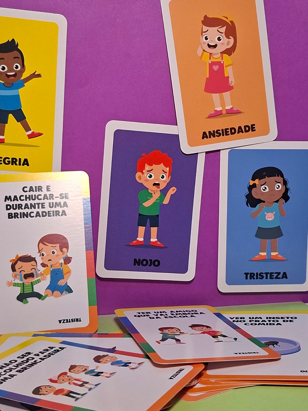 Jogo Educa Emoções – 34 Cartas