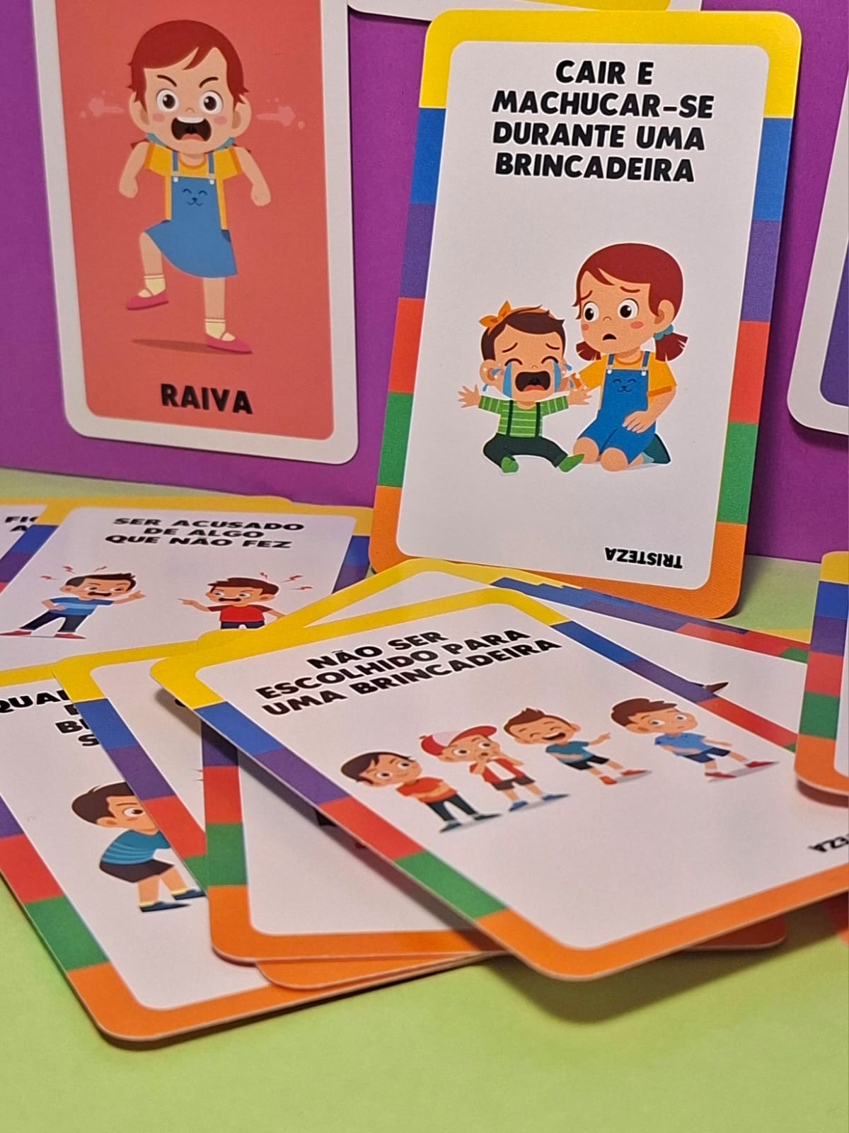 Jogo Educa Emoções – 34 Cartas
